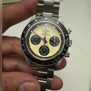 Alpha 1993 Mechanical Chronograph Watch